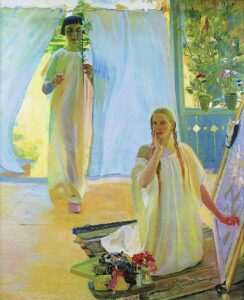 Oleksandr_Murashko_-_Annunciation_-_1907-08